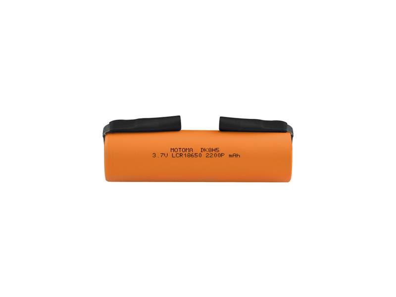 Acumulator Li-Ion reincarcabil 18650 3.7V 2200mAh 5C MOTOMA cu terminale de conectare